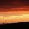 Coucher de soleil sur Eoliennes
